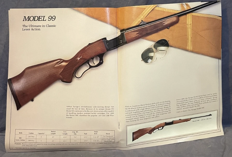 Savage Arms 1990 catalog "The Sporting Choice" - Image 3 of 4