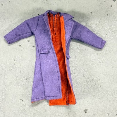 PB-MF-JKT-LTC: Fabric Purple Coat for McFarlane Dark Knight Heath