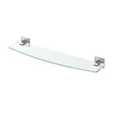 Gatco 5616 Mode 21" Glass Bathroom Shelf - Nickel
