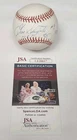 Enos Slaughter Signed Rawlings Official National League Baseball JSA COA A1