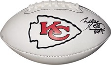 Kansas City Chiefs Will Shields Signed Logo Football JSA Certified