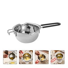 2 Pcs Chocolate Melting Double Pot Stainless Steel Pan Candy Making Boiler