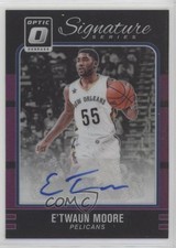 2016 Panini Donruss Optic Signature Series Purple Prizm E'Twaun Moore Auto u0h