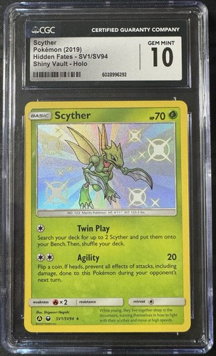 Scyther graded CGC 10 for sale on eBay