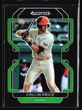 2022 Panini Prizm Draft Picks Collin Price Houston Astros #PDP193