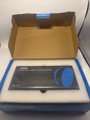 OREI 4K 2x2 HDMI or USB-C Video Wall Controller Processor