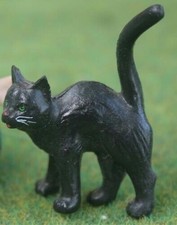 Black Cat Dolls House Miniatures. Pets & Animals, 1/12 scale, Halloween