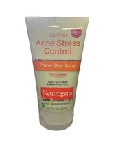 Neutrogena Oil-Free Acne Stress Control Power-Clear Scrub 4.2 fl oz Expired