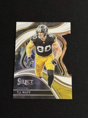 2023 Select Club Level White Die Cut /199 TJ Watt #217 Pittsburgh Steelers