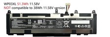 51.3Wh WP03XL Battery for HP EliteBook Laptop 830 860 845 840 1040 G9 11.58V NEW