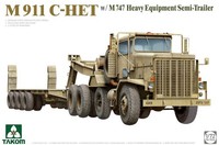 Takom 5024 M911 C-HET W/M747 Heavy Equipment Semi-Trailer 1:72