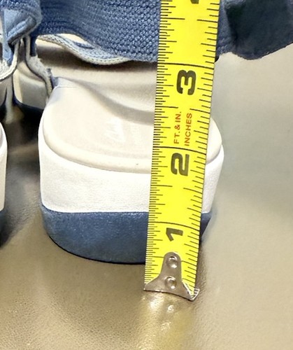 Sandali Clarks Cloudsteppers donna 8,5 M blu comodi scarpe plateau regolabili - Foto 7 di 11