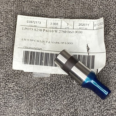 (1) Dayton Lamina LPO75 S250P.631 W.2760 BS0.0000 Oblong Ball Lock Regular Punch