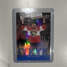 Upper Deck hockey Series 2 Iykyk Brad Marchand #IYKYK-4 Panthers Insert Card