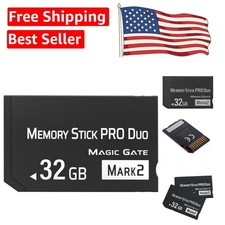 Versatile 32GB Memory Stick Pro Duo for PSP - Rapid Data Transfer Up to 100MB/s