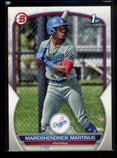 2023 Bowman #BP-55 Mairoshendrick Martinus Prospects