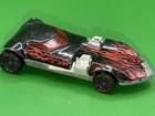 VINTAGE 1969 HOT WHEELS TWIN MILL DIECAST CAR Black w/ FLAMES