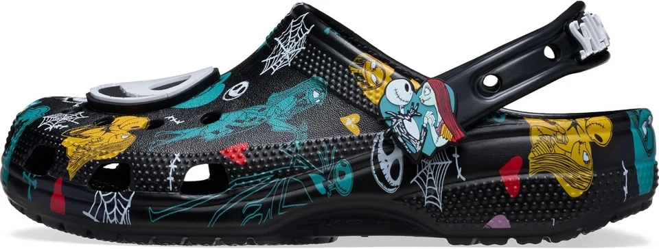 Zuecos unisex Crocs Jack Skellington Pesadilla antes de Navidad zuecos clásicos Foto 4 de 4