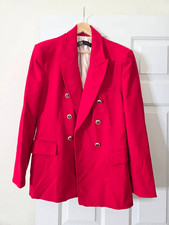 Zara Red Blazer L