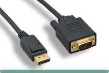 DisplayPort to VGA Cable 10ft DP