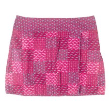 Vineyard Vines By Shep Ian Pink Patchwork Faux Wrap Skirt Size 10 Nautical