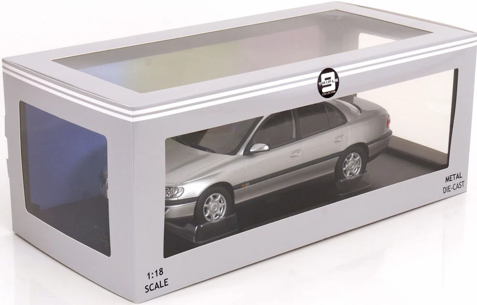 1:18 Triple 9 Opel Omega B Saloon 1996 silver - Bild 3 von 3