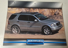 MERCEDES-BENZ ML 270 CDI CARTE FICHE VOITURES EXCEPTION EDITION ATLAS