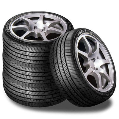 4 Atlas Force HP 185/65R15 88H All Season Tires [ 700AA UTQG / 50K Mi Warranty ]