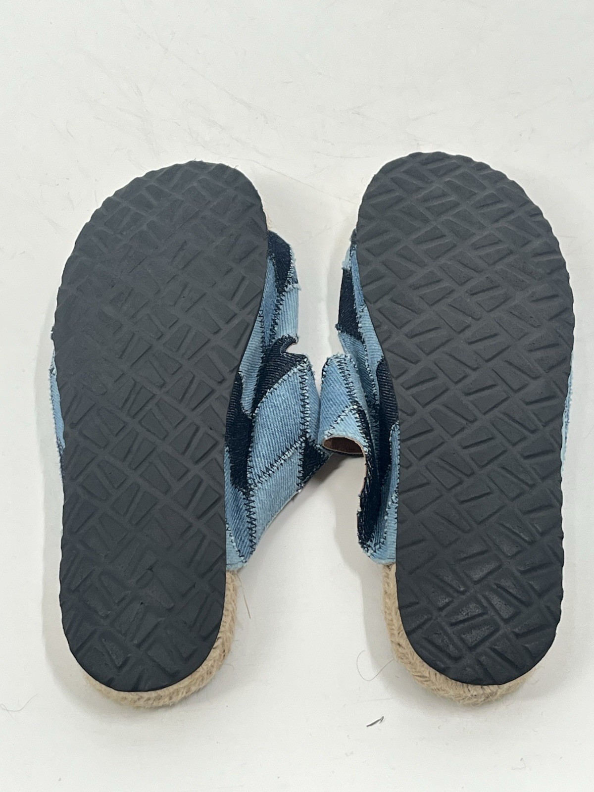 Manebi Nordic Raffia Sandals Patchwork Espadrille… - image 4