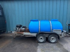 Trailer Mounted Pressure Washer Water Bowser With Yanmar Diesel 