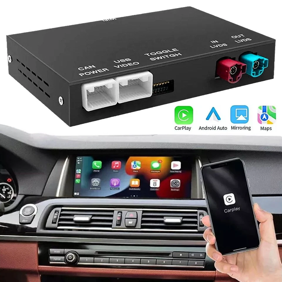 für BMW NBT F07 F10 F15 F20 F25 F30 Wireless CarPlay & Android Auto Nachrüstung - Bild 4 von 4