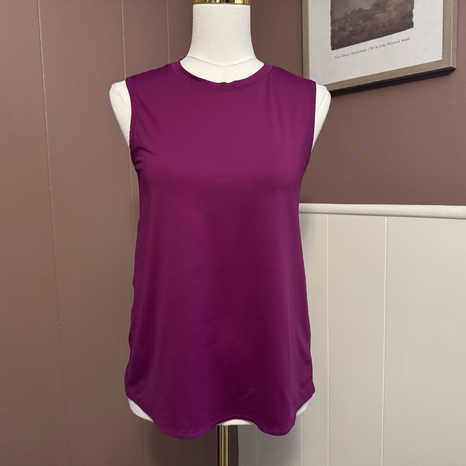 Athleta Sunlover Split-Back Tulip Sleeveless Tank… - image 1