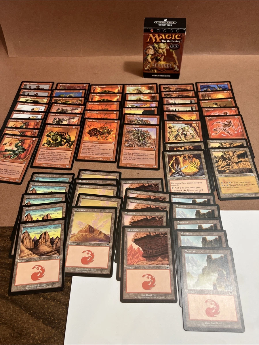 Magic: The Gathering Scourge Sealed Collectible Card Game Decks