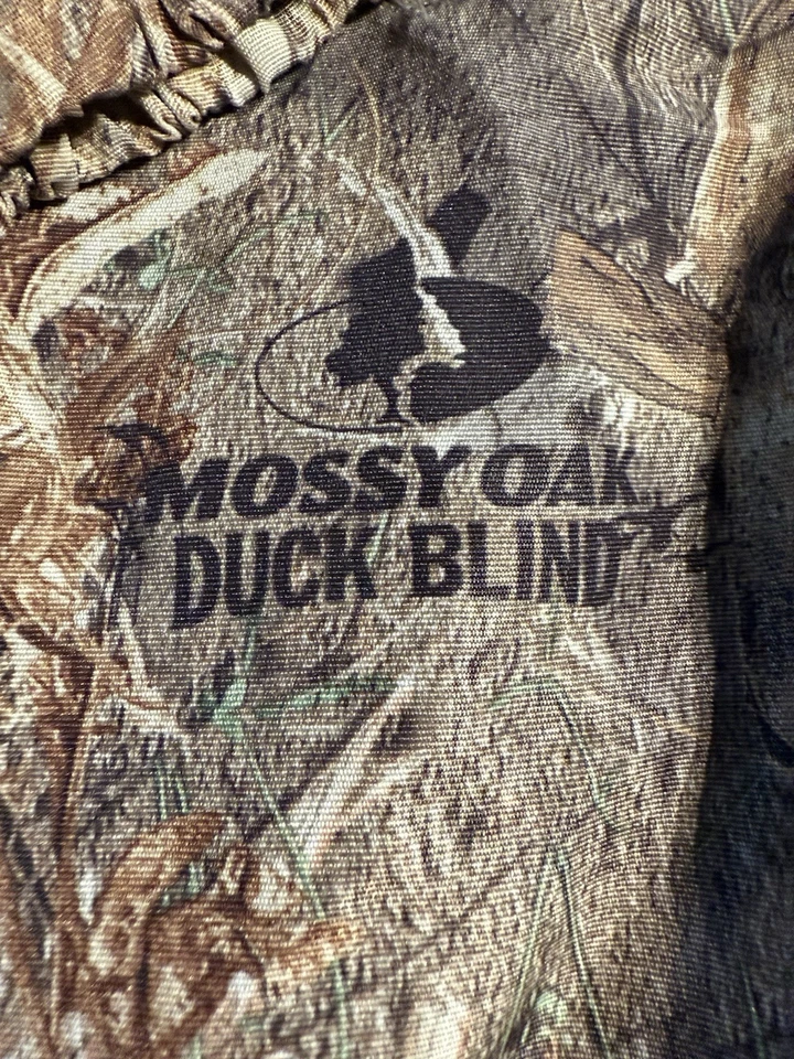 Mossy Oak Duck Blind Camo Waterproof Waterfowl Hunting Insulated Jacket Mens 2XL - Image 4 of 4