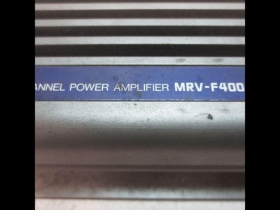 ALPINE V12 MRV-F400 整備済品 Alpine MRV-F400 V12 4 Channel Car Amplifier 80W x4 160W x2 JDM