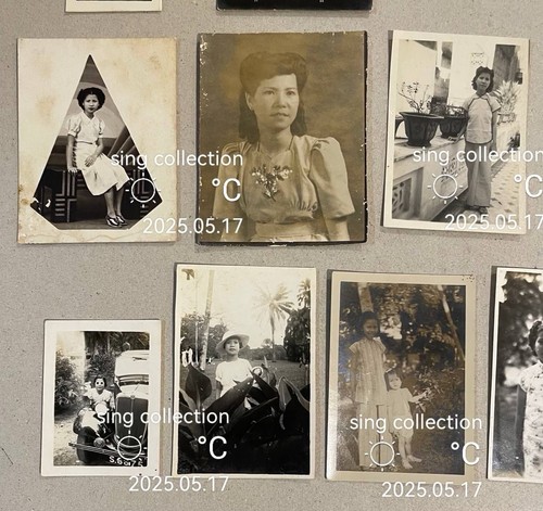 OPS original 1930's-70's photo x15 a girl from young to old lady - Picture 4 of 6