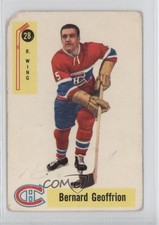 1958-59 Parkhurst Bernie Geoffrion Bernard Geoffrion #28 HOF 0a4