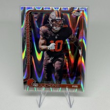 2025 Topps Chrome Rookie Quinshon Judkins Cleveland Browns Ray Wave  NFL #325