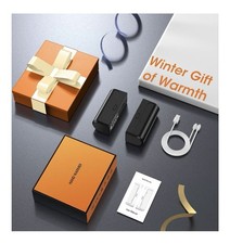 Magnetic Rechargeable 2 Pk Electric USB Hand Warmer 18Hrs Battery