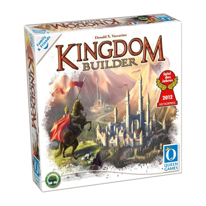 Kingdom Builder Édition Famille, la solution contre l'ennui avec ce jeu de société interactif