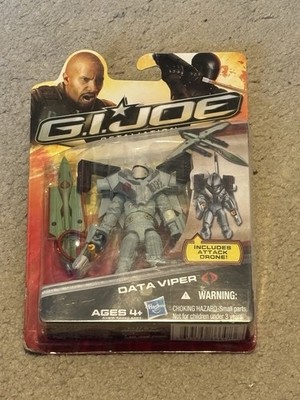 2012 G. I. Joe Retaliation Data Viper Still sealed!