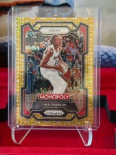 2024 WNBA Prizm Monopoly Tina Charles Gold Millionaire Shimmer /500