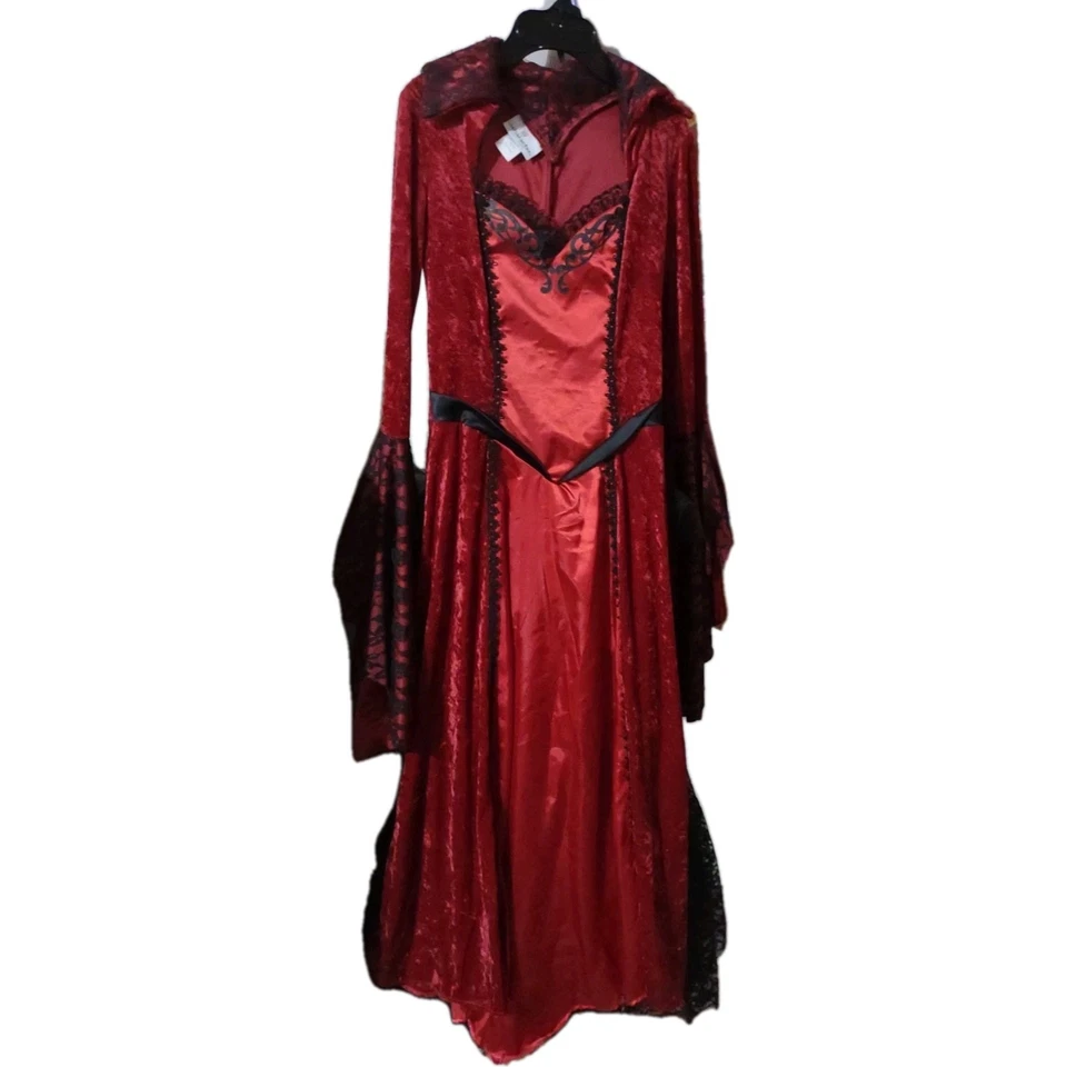 Disfraz de tentadora diabólica talla mediana para mujer disfraz de personaje Foto 2 de 4