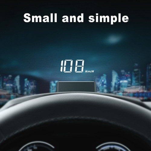 Quality Car Head-Up Display HUD Display HUD Gauge Parts Replacement Set ABS - Picture 8 of 12