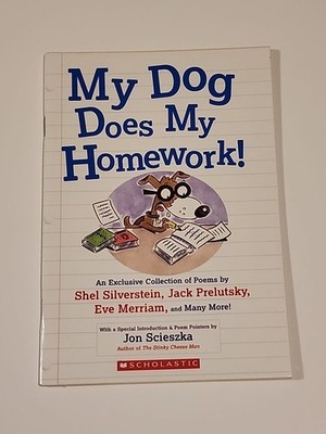 My Dog Does My Homework! - Paperback Small Book By Shel Silverstein 