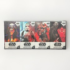 NEW Star Wars 4-Pack 1000 Piece Collector  s Puzzle Set Factory Sealed