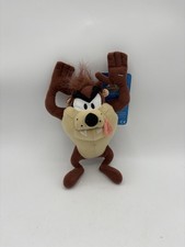 NWT Toy Factory Looney Tunes 9" Taz Plush Stuffed Toy