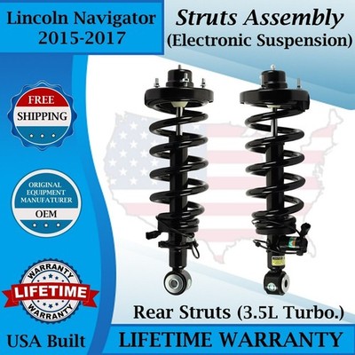 Arnott OEM Rear Struts For 2015-2017 Lincoln Navigator 3.5L Lifetime Warranty