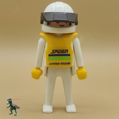 Playmobil Figur Motocross Pilot-Motorrad-Biker-Rennsport-SPIDAN CROSS