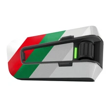 For Cardo Packtalk Edge Neo Pro Stickers Matte Wrap Decals CC003 Red Green